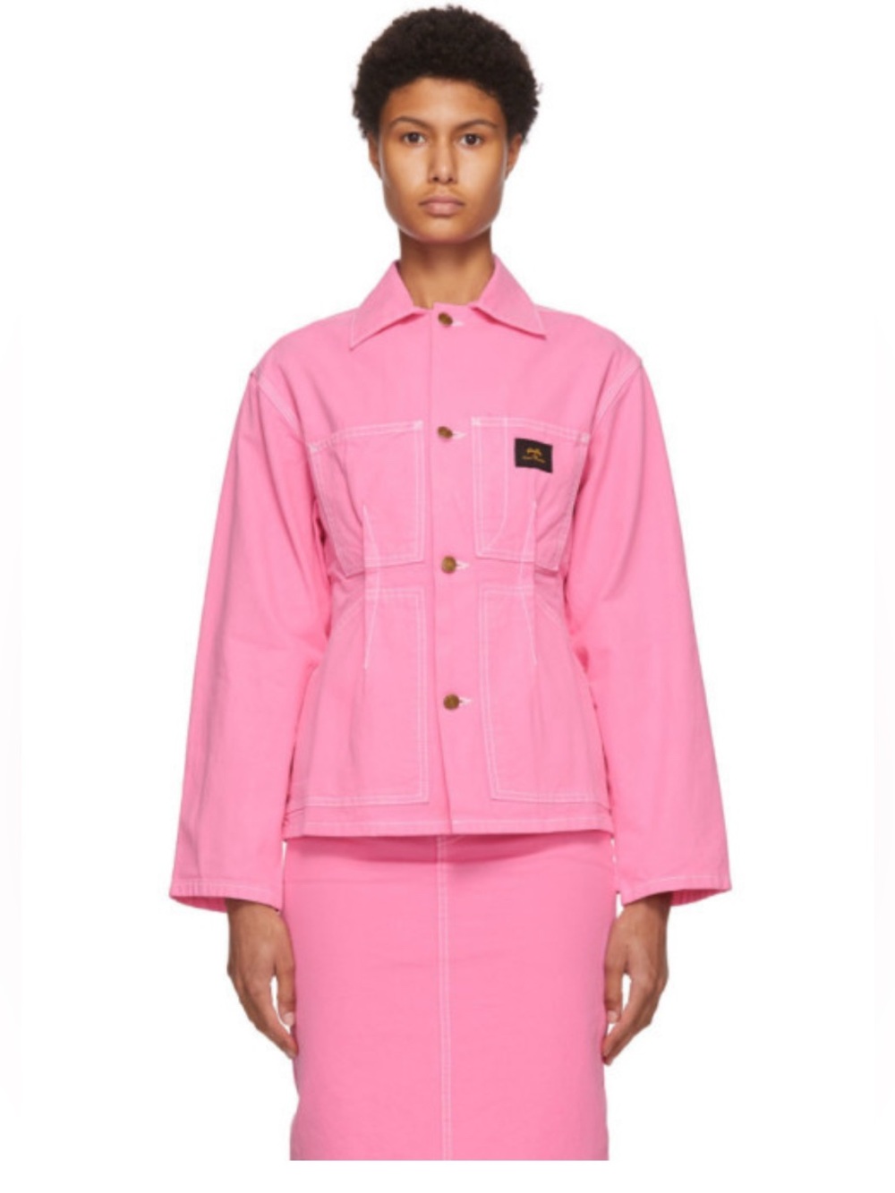 Marc Jacobs x Stan Ray collaboration workwear jacket Bubblegum pink Size XS